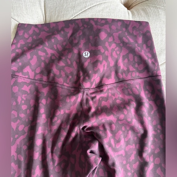 lululemon athletica Purple Patterned Leggings - Picture 3 of 4